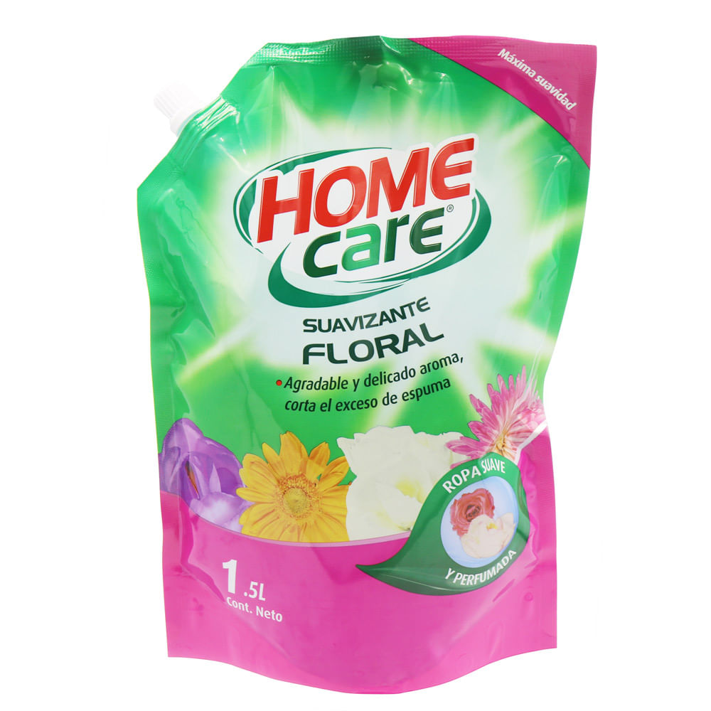 Suavizante de Telas Home Care Floral 1.5L