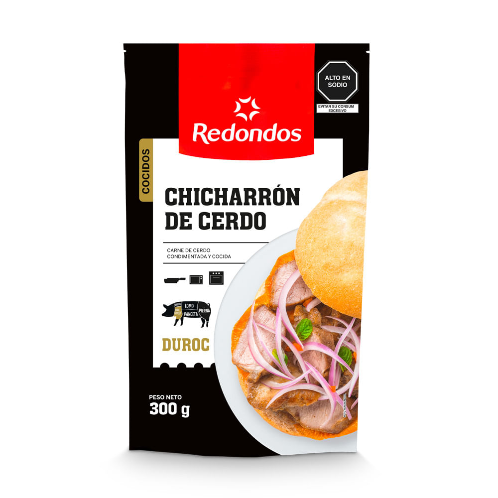 Chicharrón de Cerdo Cocido Redondos 300g
