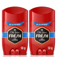 Twopack Desodorante en Barra Old Spice Fresh 50g