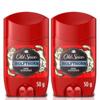 Twopack Desodorante en Barra Old Spice Wolfthorn 50g