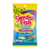 Gomitas Masticables Surtidas Swedish Fish Mini Tropical 226g