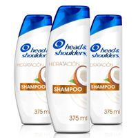 Tripack Shampoo Head & Shoulders Hidratación 375ml