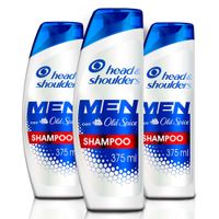 Tripack Shampoo Head & Shoulders Men Old Spice 375ml