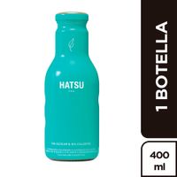 Bebida de Té Blanco Hatsu Sabor Granada y Mora Azul Botella 400ml