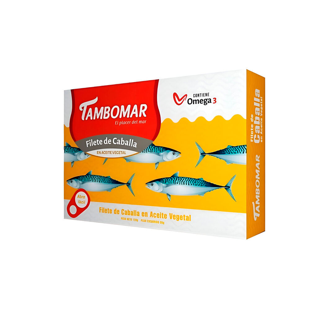Filete de Caballa en Aceite Vegetal Tambomar 120g