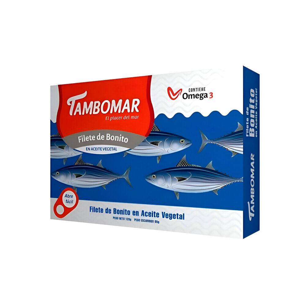 Filete de Bonito en Aceite Vegetal Tambomar 120g