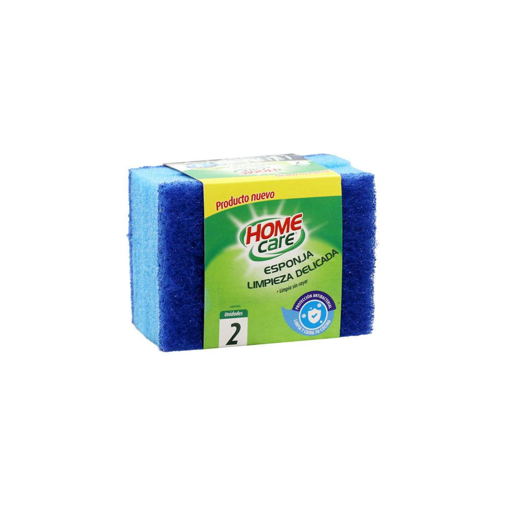 Esponja Home Care Limpieza Delicada 2un