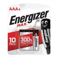 Pila Energizer Max Aaa-4