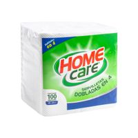 Servilletas Dobladas en 4 Home Care 100un