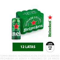 Twelvepack Cerveza Heineken Lata 310ml