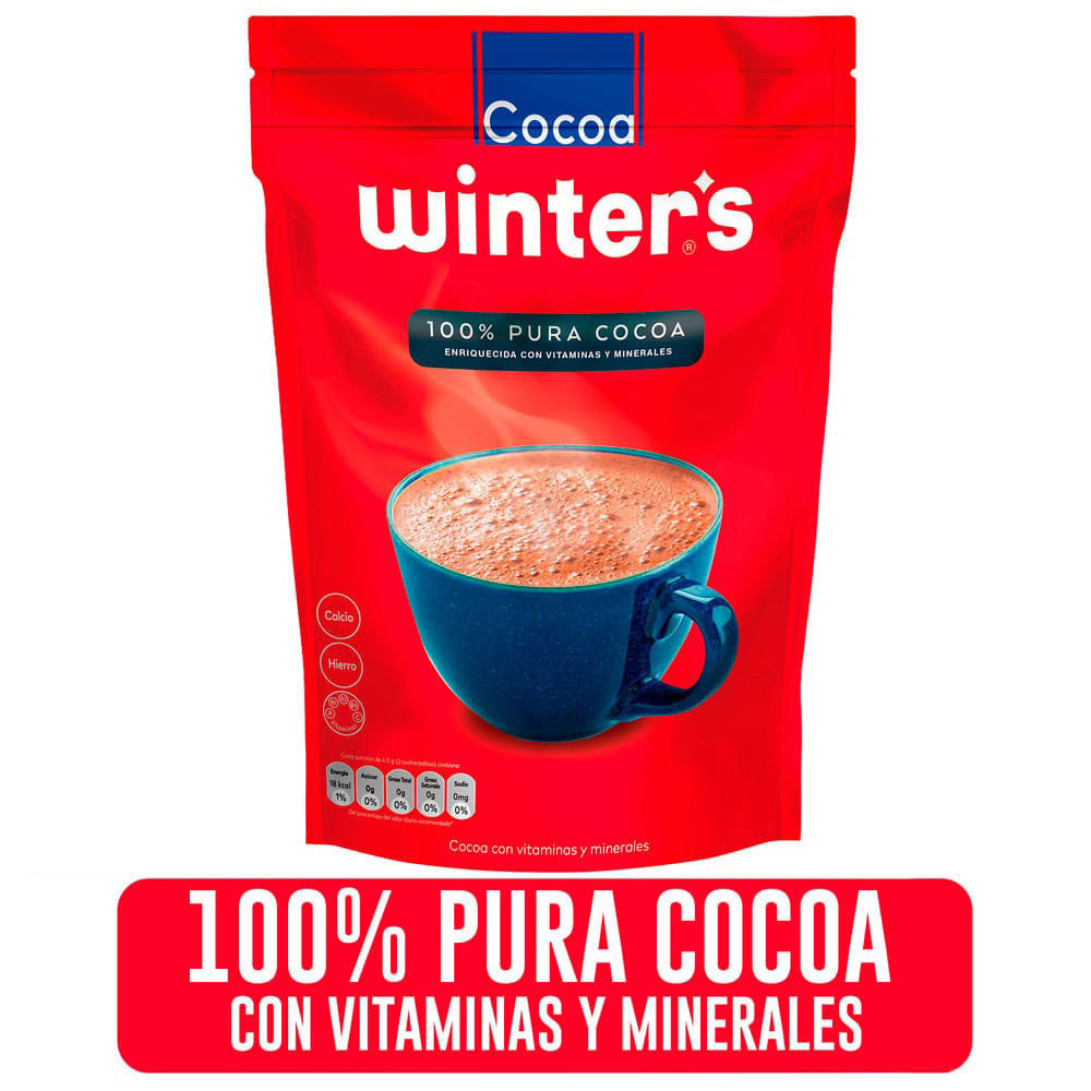 Cocoa en Polvo Winter's 900g