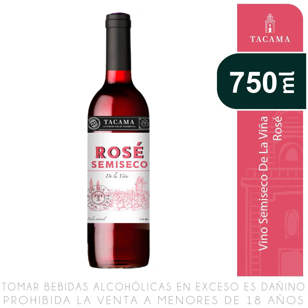 Vino Rosé Blend Tacama de la Viña Botella 750ml