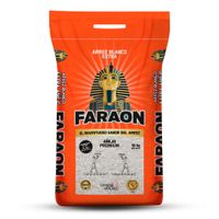 Arroz Blanco Extra Añejo Faraón Naranja 10kg