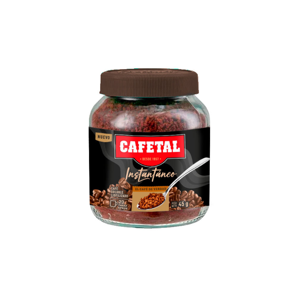 Café Instantáneo Cafetal 45g