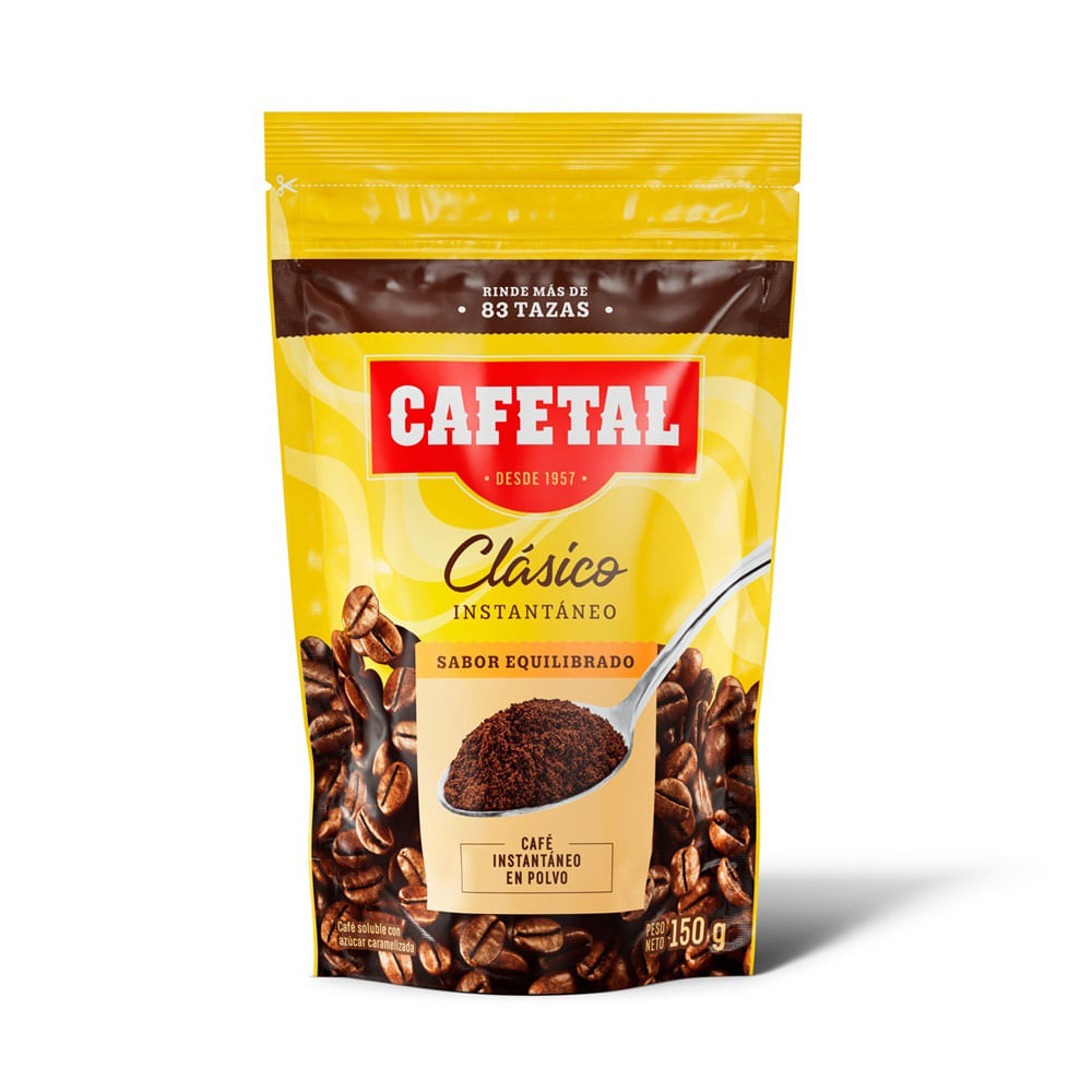 Café Instantáneo Cafetal Clásico 150g