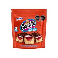Pasteles Gansito Minix 8un
