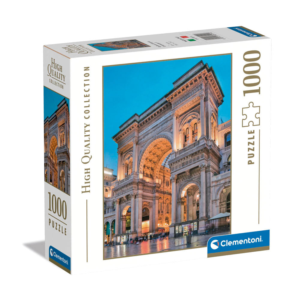 Square Box Rompecabezas 1000 Galleria Vittorio