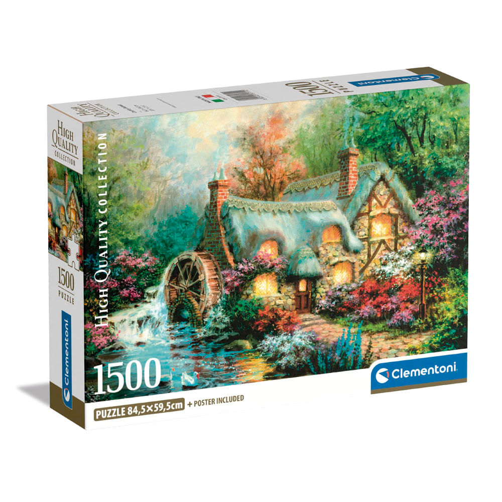 Rompecabezas 1500 Country Retro Compact Box