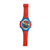 Reloj Accutime Super Mario LCD Roja