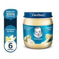 Compota de Pera Gerber 113g