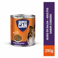Guiso en Salsa Super Can Adultos Sabor Cordero 290g