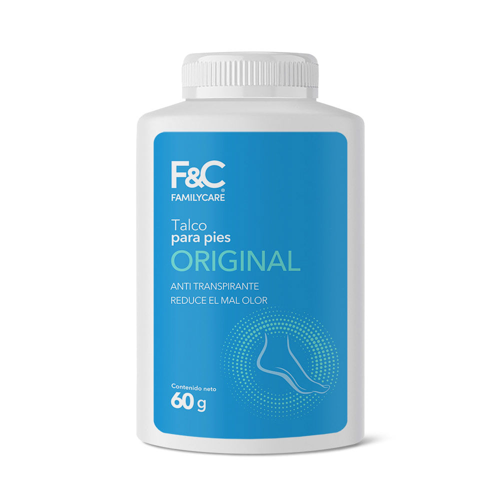 Talco para Pies Family Care Original 60g