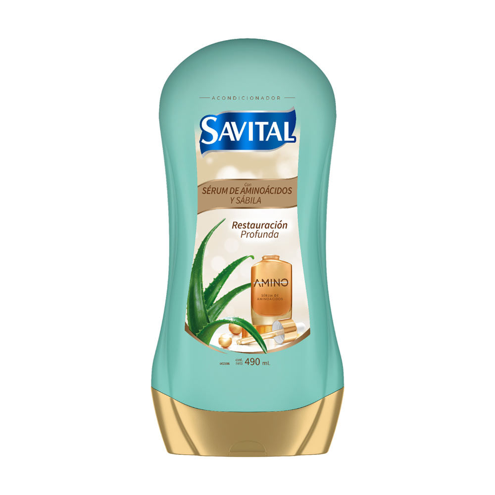 Acondicionador Savital Restauración Profunda 490ml