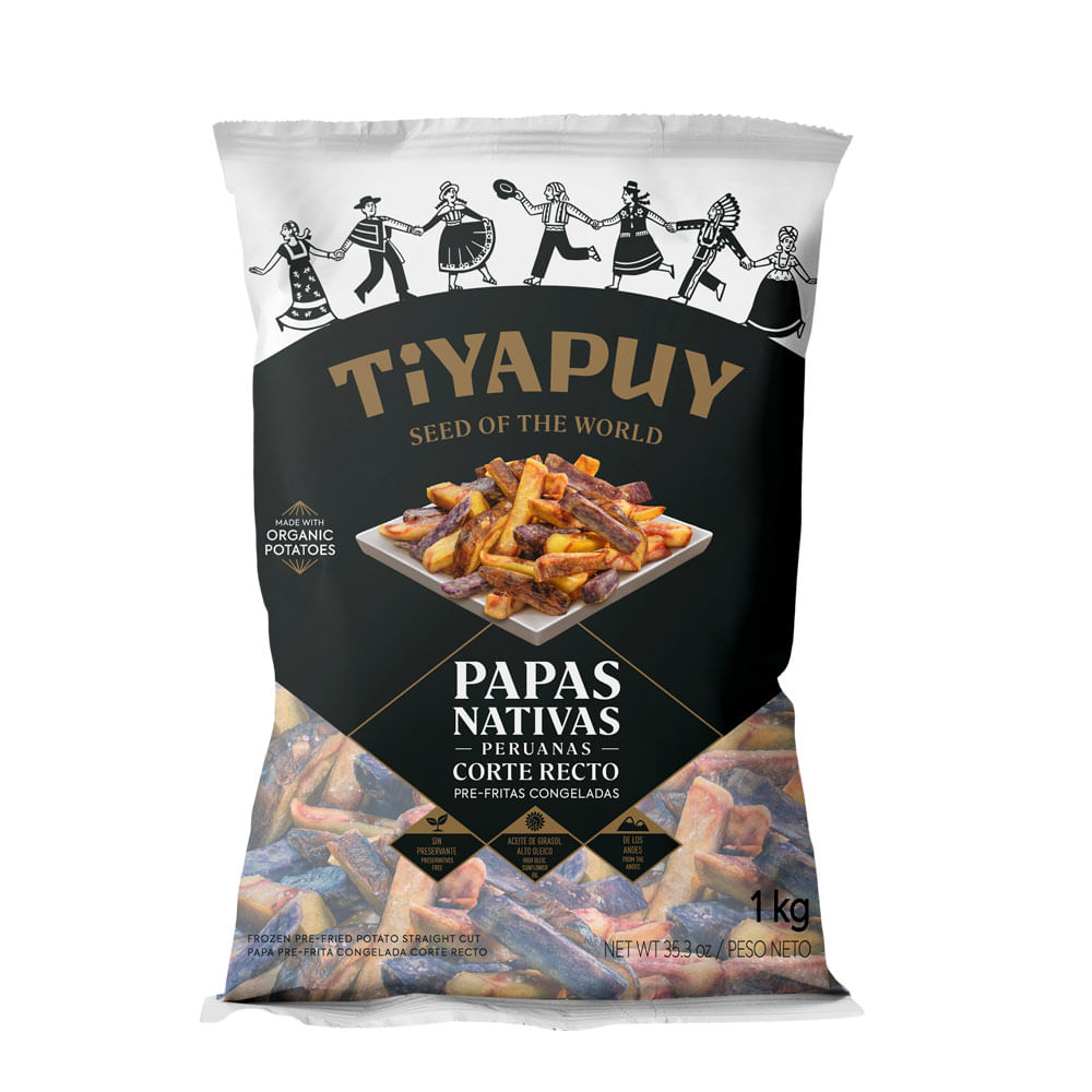 Papas Nativass Tiyapuy Corte Recto 1kg