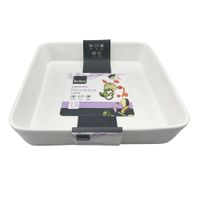 Fuente Krea Porcelana Cuadrada