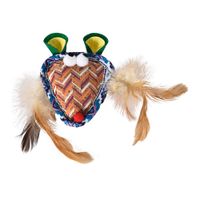 Juguete Gato Pet's Fun Corazón Plumas Catnip