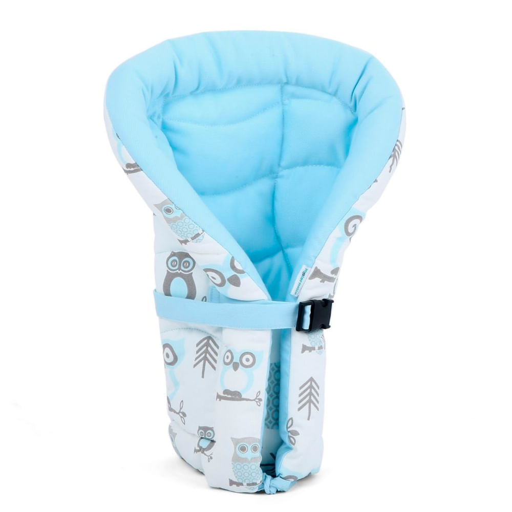 Cojín Portabebé 3 en 1 Maternelle Celeste Búho