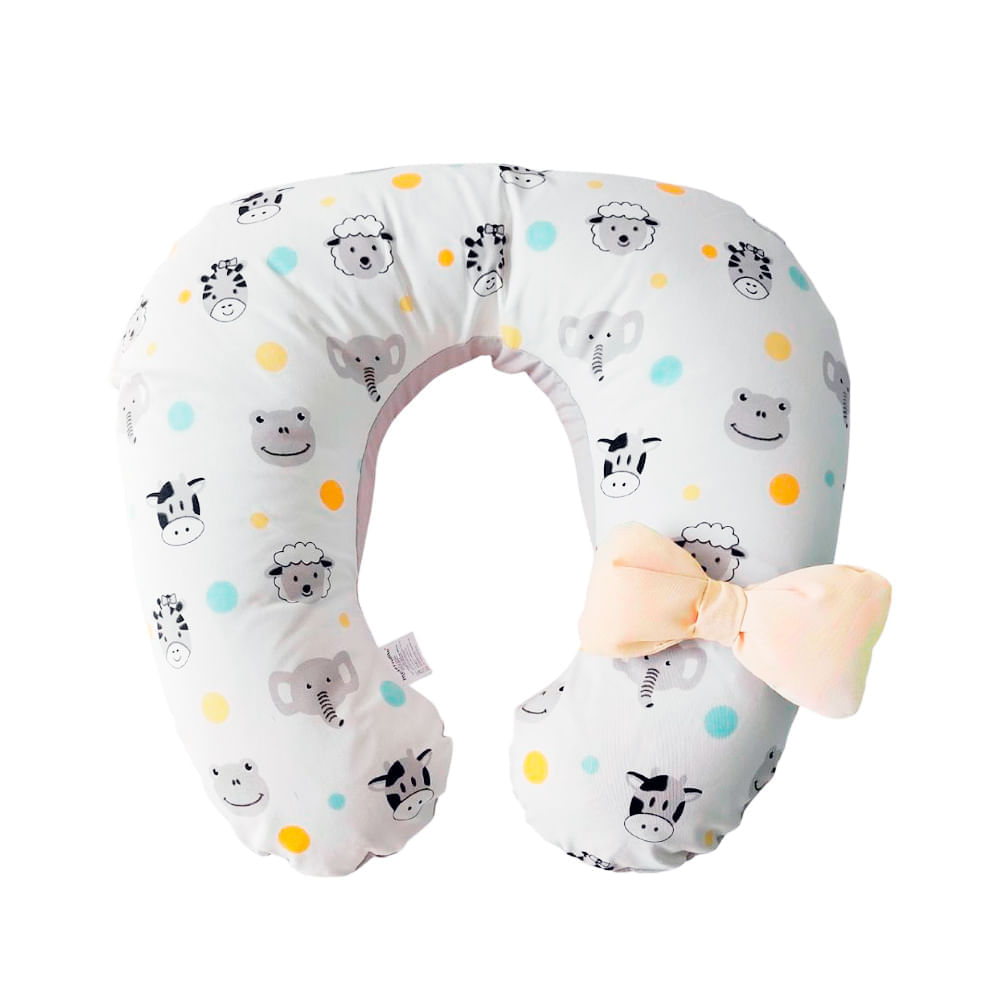 Almohada de Lactancia 5 en 1 Maternelle Plomo Animales