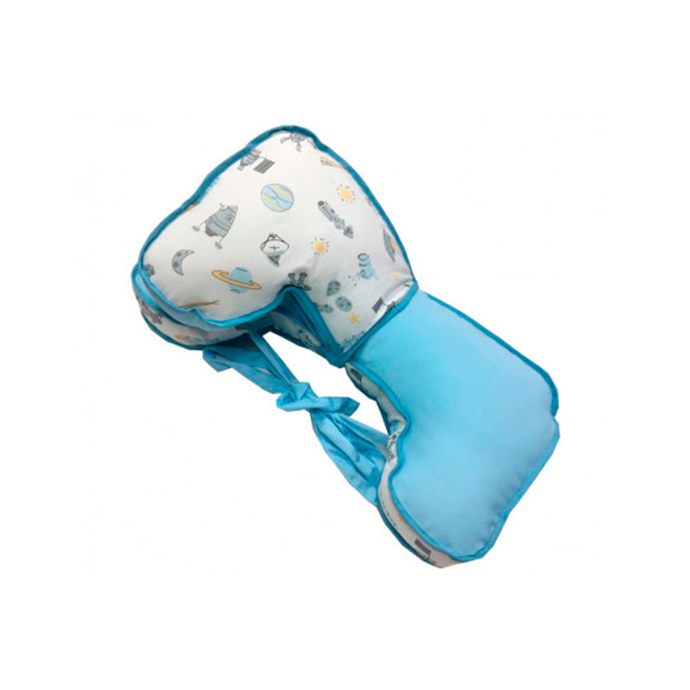 Almohada de Lactancia Doble Maternelle Celeste Espacial