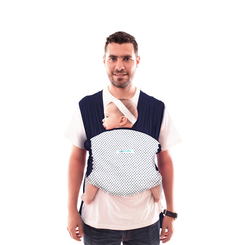 Fular Ergonómico Maternelle Puntos Azul