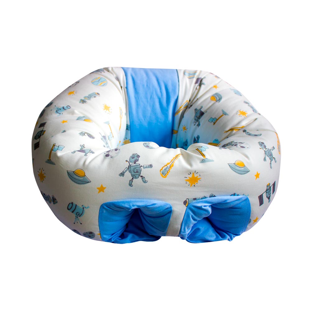 Puff de Descanso para Bebé Maternelle Celeste Espacial