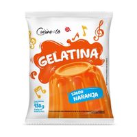 Gelatina Cuisine & Co Sabor Naranja 130g