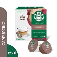 Café en Cápsulas Dolce Gusto Starbucks Cappuccino 12un