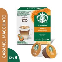 Café en Cápsulas Dolce Gusto Starbucks Caramel Macchiato 12un