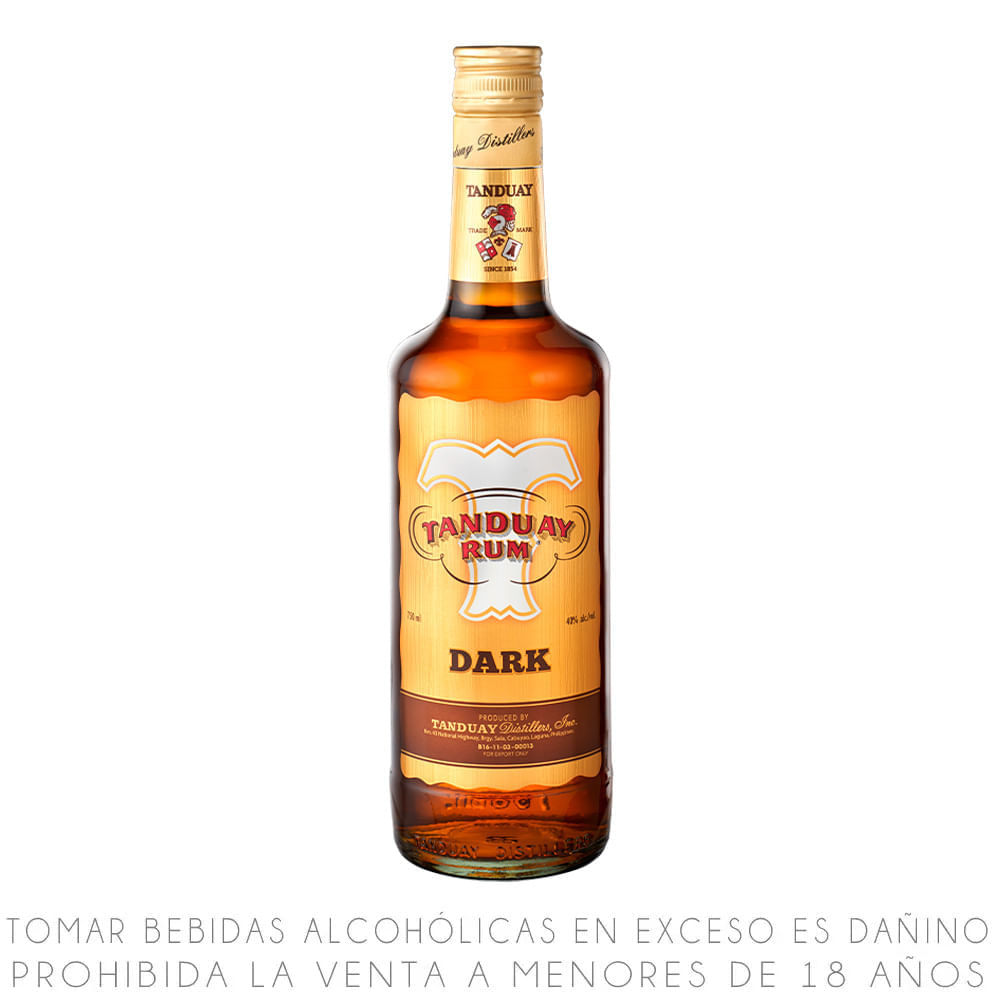 Ron Tanduay Botella 750ml
