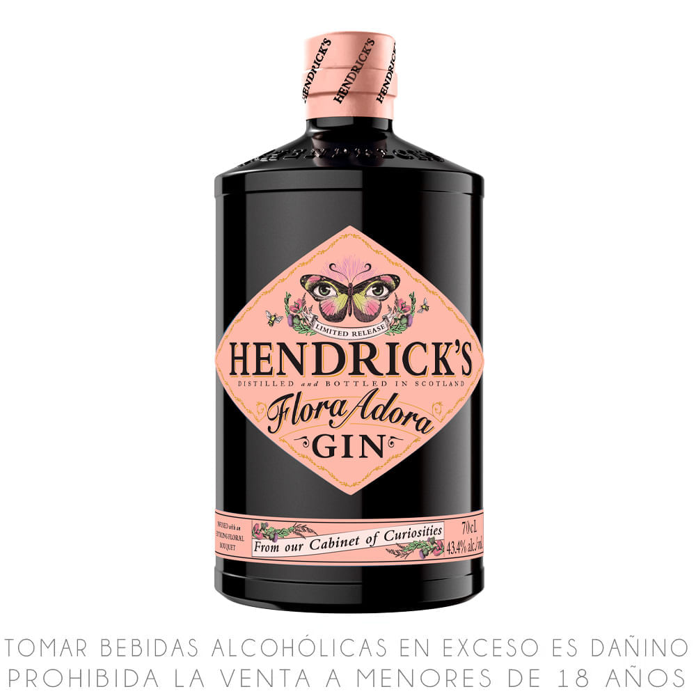 Gin Hendricks Flora Adora Botella 700ml