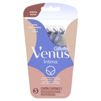 Máquina de Afeitar Desechable Gillette Venus Íntima 3un