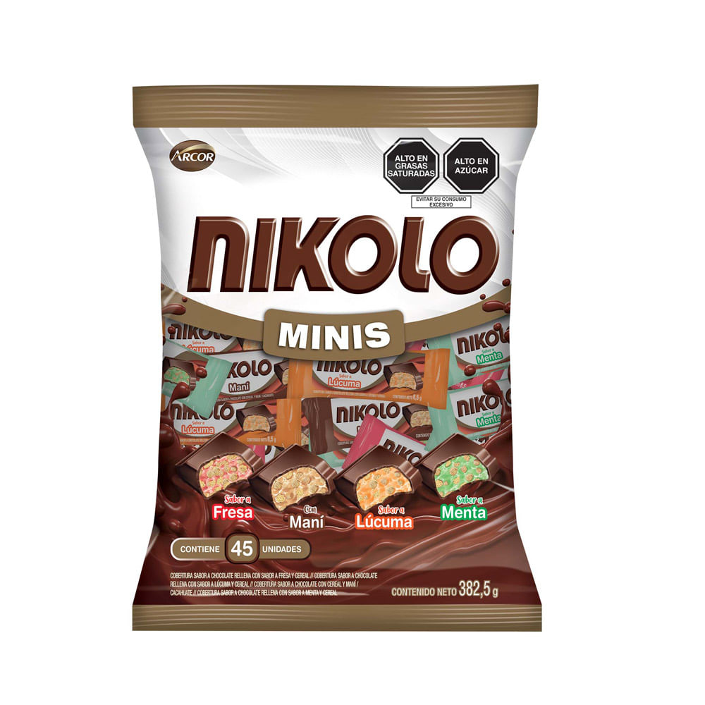Chocolates Nikolo Surtido 45un