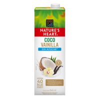 Agua de Coco Nature's Heart Sabor Vainilla Sin Az£car Caja 946ml