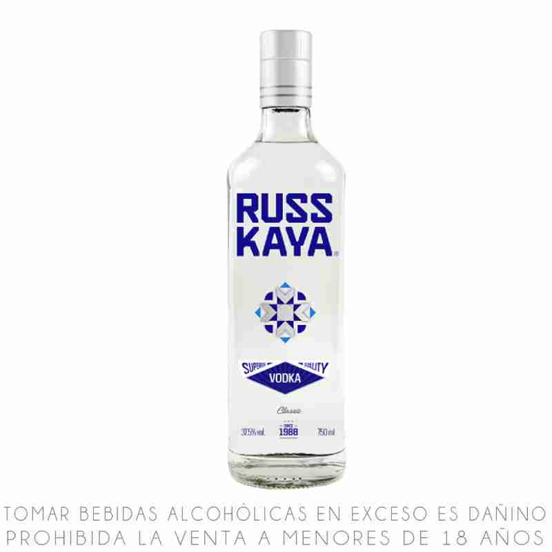 Vodka Russkaya Botella 750ml