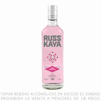 Vodka Russkaya Pink Botella 750ml