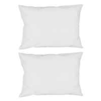 Pack 2 Fundas Almohada Krea 220H 50x70cm Blanco