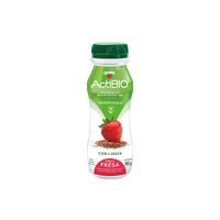 Yogurt Gloria Actibio Sabor Fresa Botella 180ml