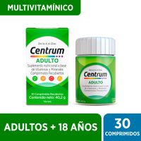 Multivitamínico Centrum Adulto 30 Comprimidos