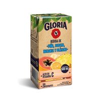 Bebida de Piña, Papaya, Naranja y Plátano Gloria Caja 500ml