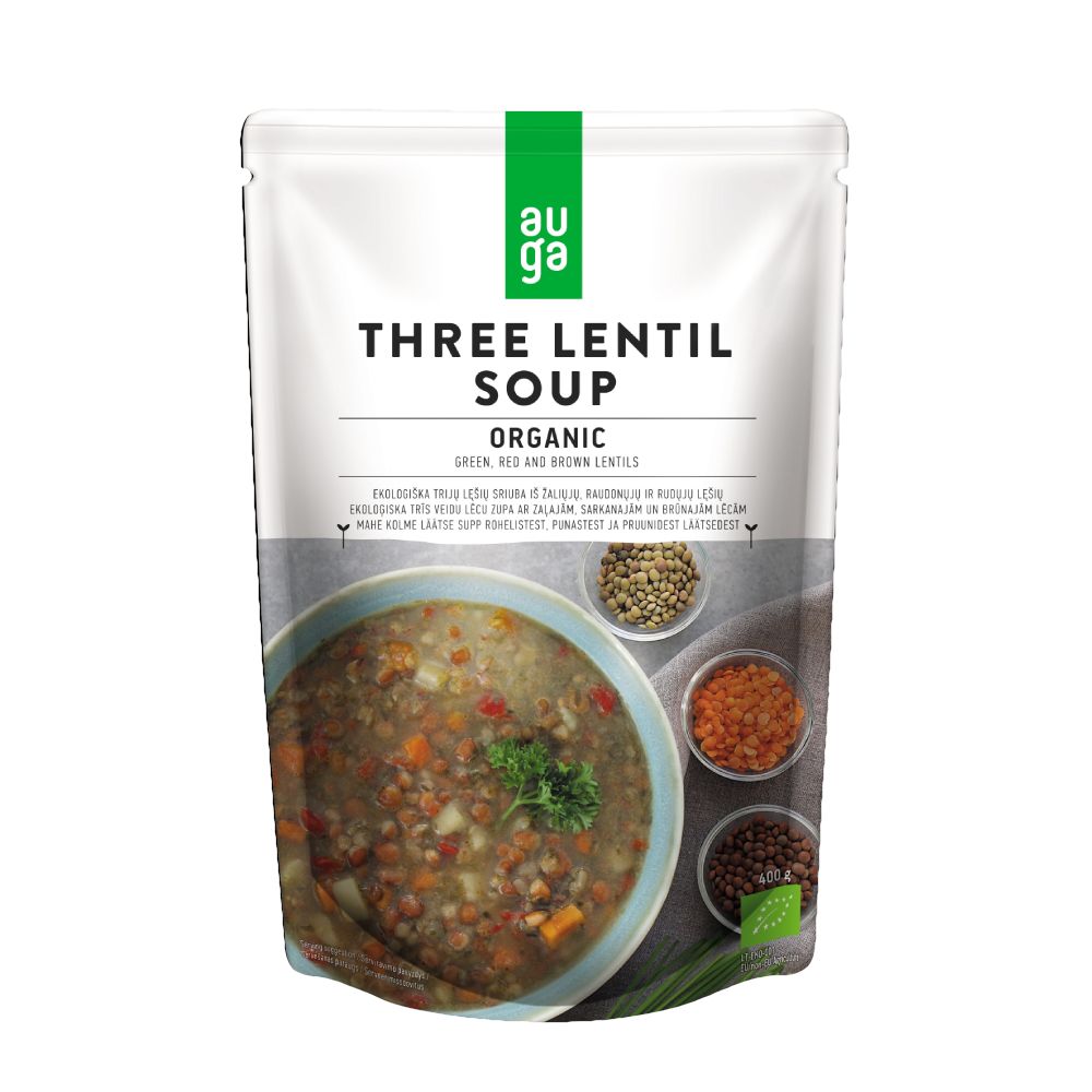 Sopa de Lentejas Auga 430g